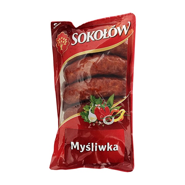 Sokolow Hunters Sausage (Mysliwka Map.) (10kg/Box) Sold by kg