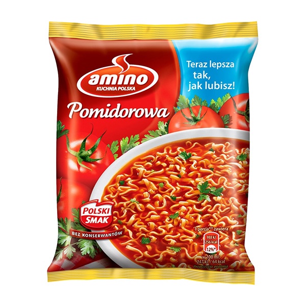 Amino Tomato Soup (Pomidorowa) 22x61g