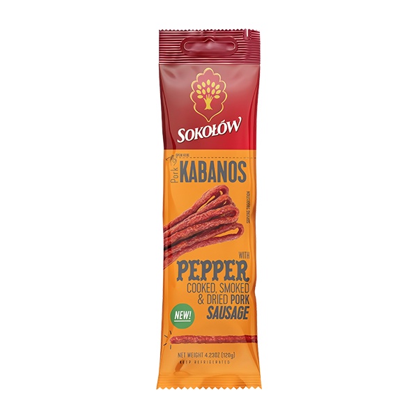 Sokolow Pork Kabanos with Pepper 1x120g