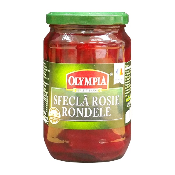 Olympia Beetroot Slices (Sfecla Rosie Rondele) 6x720ml