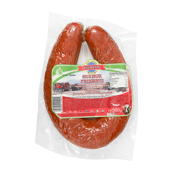 Kelmendi Prizreni Ring Suxhuk (20pcs/box) 1x500g