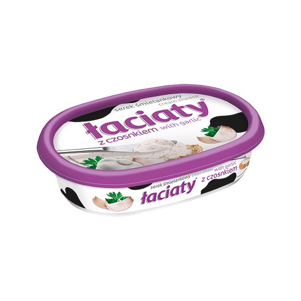 Laciate Cream Cheese with Garlic (12pcs/box) 1x135g