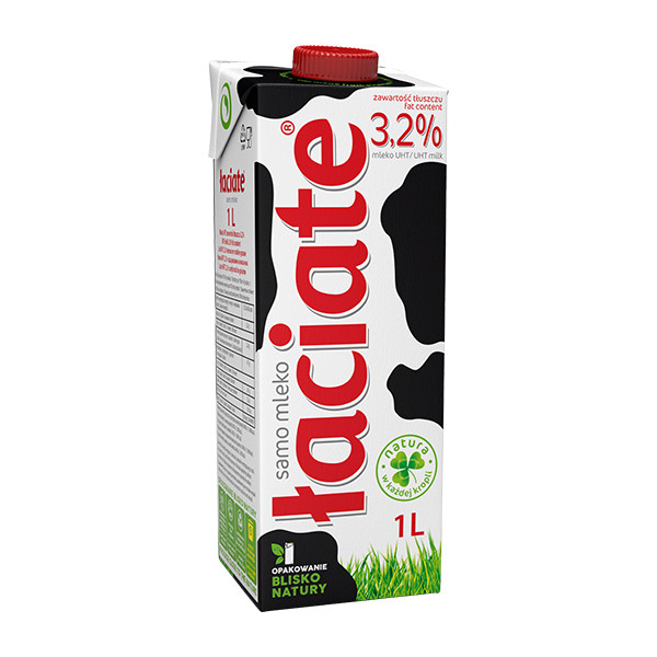 Laciate 3.2% UHT Milk (Red) 12x1L