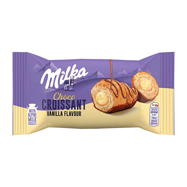 Milka Choco Croissant Vanilla Flavour 14x50g
