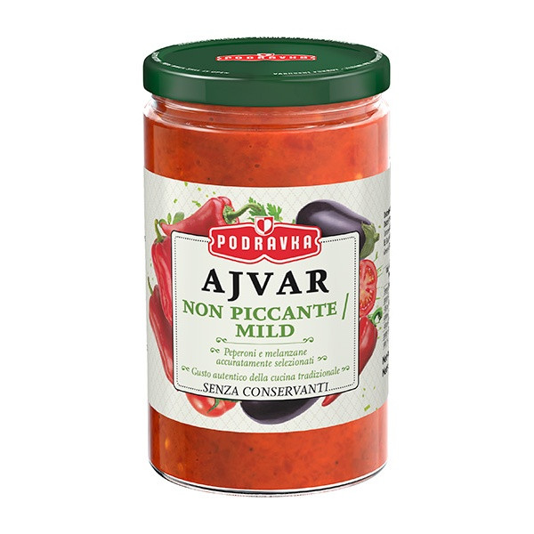 Podravka Ajvar Mild (Halal) 12x350g