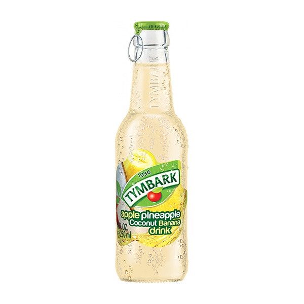 Tymbark 250mlx24 Apple-Pineapple-Coconut-Banana (EO Glass)