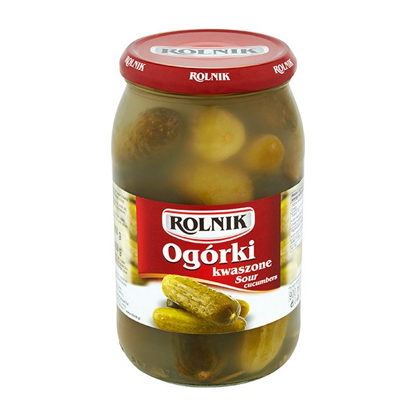 Rolnik Sour Cucumbers 4x850g