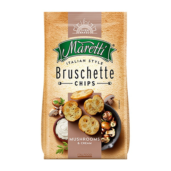Maretti Bruschetti Mushrooms & Cream 15x70g