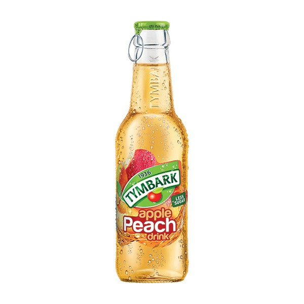 Tymbark Apple & Peach Drink (EO Glass) 24x250ml