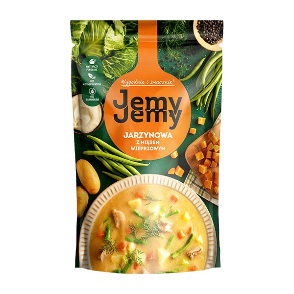Profi Jemy Jemy Vegetables Soup with Pork Meat (Jarzynowa) 6x450g