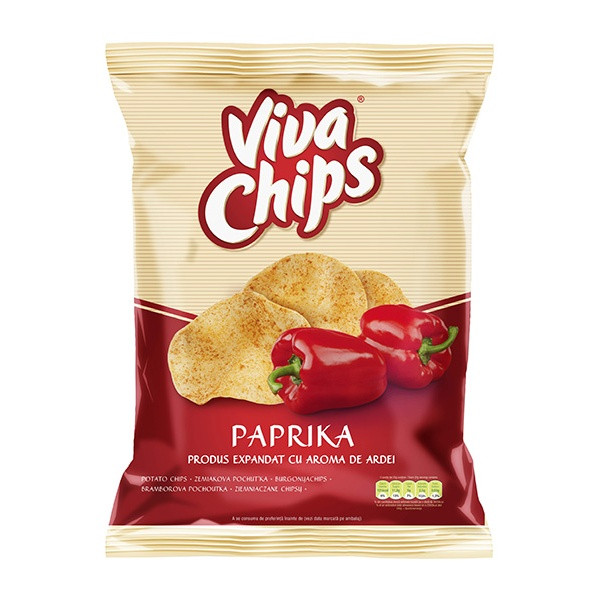 Crisps Viva Paprika 20x100g