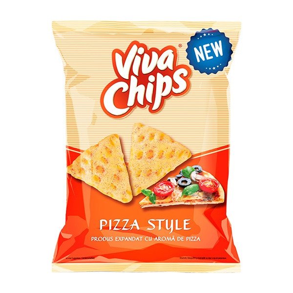 Crisps Viva With Pizza Flavour 20x100g