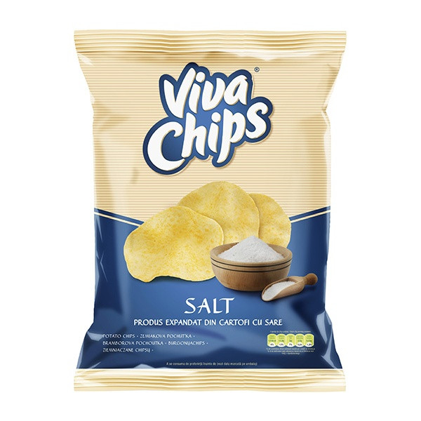Crisps Viva Salt 20x100g