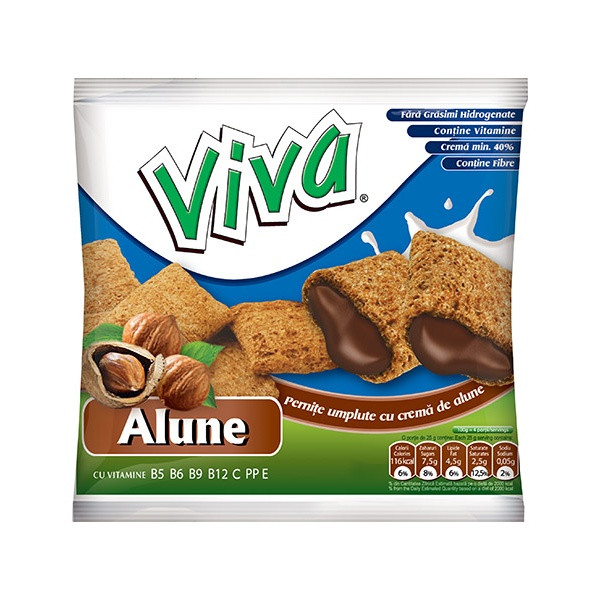 Viva Hazelnut Cream Snacks 14x200g