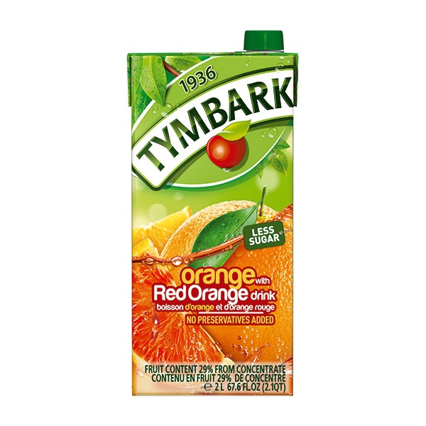Tymbark Orange with Red Orange 6x2L
