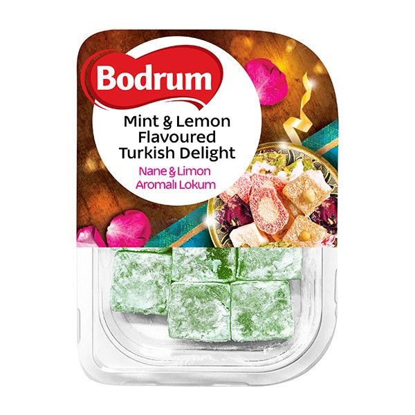 Mint & Lemon Flavoured Turkish Delight 6x200g