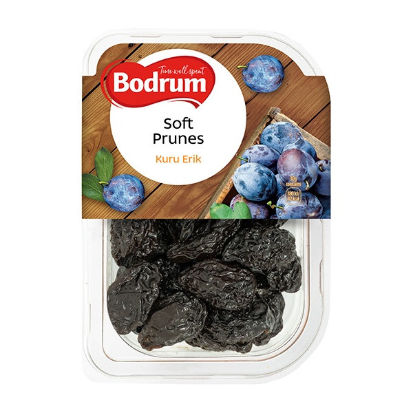 Bodrum Whole Prunes (Cekirdekli) (Tray) 6x250g