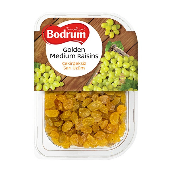 Bodrum Medium Golden Raisins (Tray) 6x250g