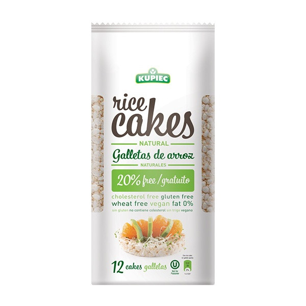 Kupiec Natural/Original Rice Cakes 16x120g
