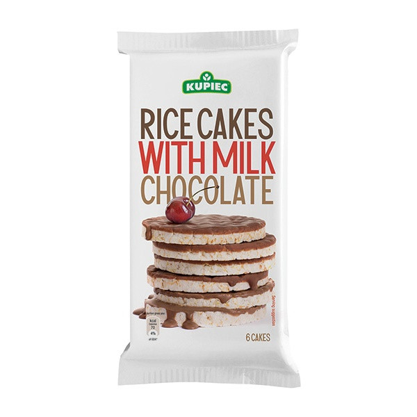 Kupiec Rice Cakes with Milk Chocolate 24x60g