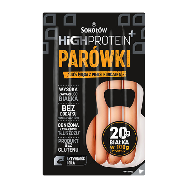 0 Sokolow High Protein Poultry Sausage (10) 1x200g