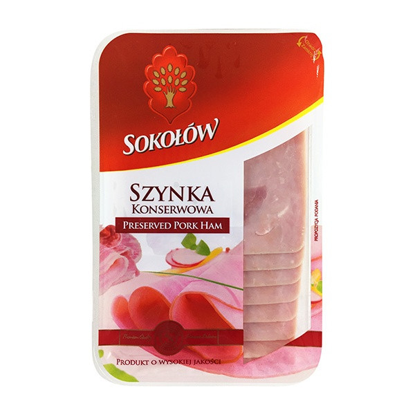 Sokolow Sliced Preserved Pork Ham (10) 1x120g