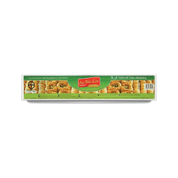 Au Ble d'Or Filo Pastry Baklavalik Yufka 20x470g