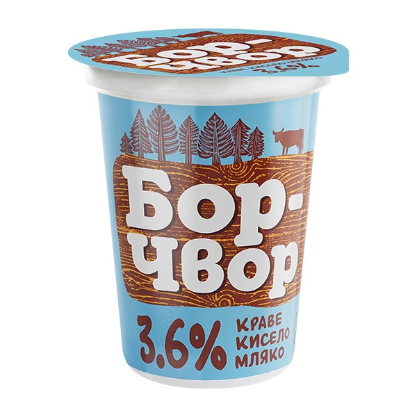 Borchvor Yoghurt Cow Milk 12x400g