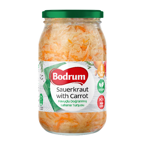 5Bodrum Sauerkraut with Carrot 6x900ml