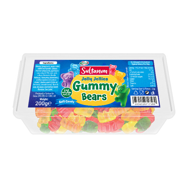 Sultanim Jelly Bears 24x200g