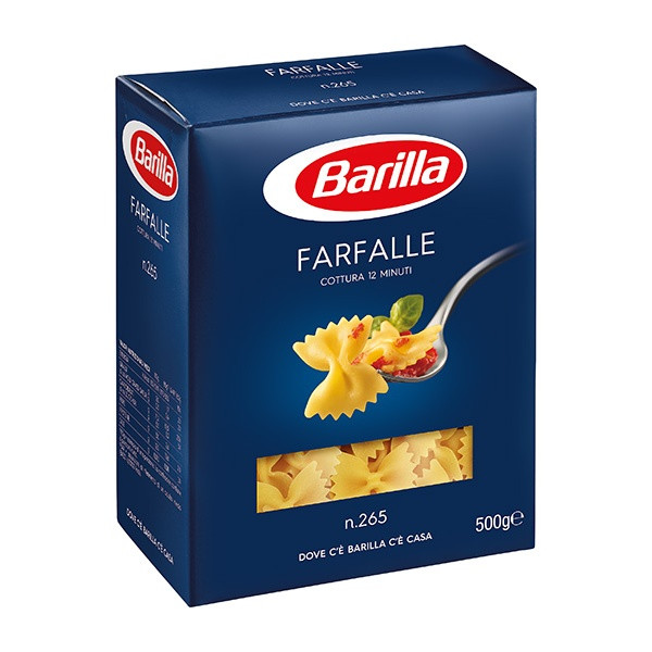 Barilla Pasta Farfalle (Kelebek) 12x500g