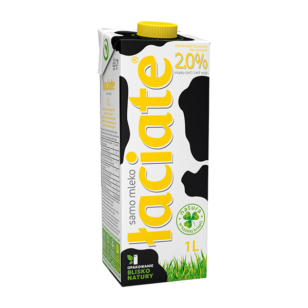Laciate 2.0% UHT Milk (Yellow) 12x1L