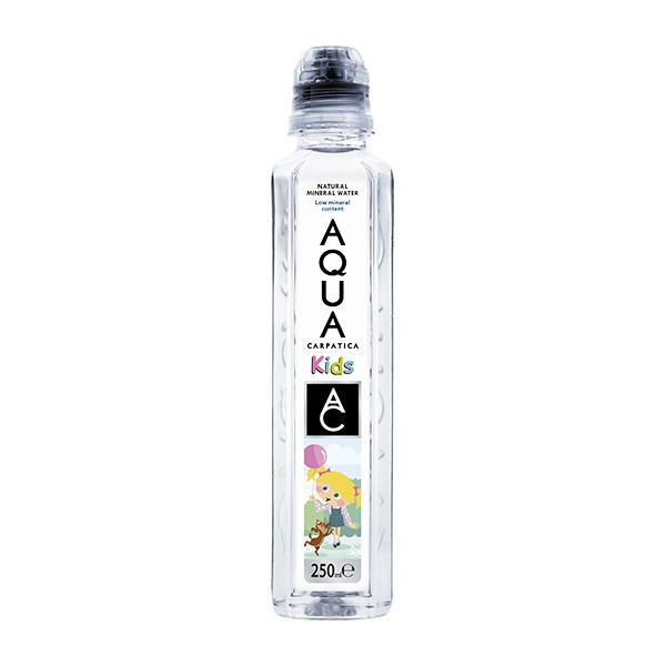 Aqua Carpatica Still Natural Mineral Water Kids 4x6x250ml (24)