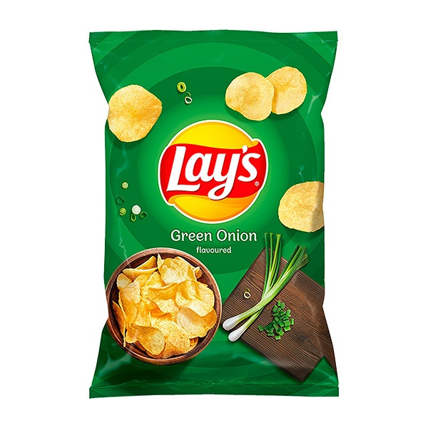 Lays Spring Onion (Zielona Cebul ka) 21x130g
