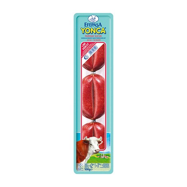 Efepasa Yonca Parmak Sucuk-Sausage with Garlic 1x500g