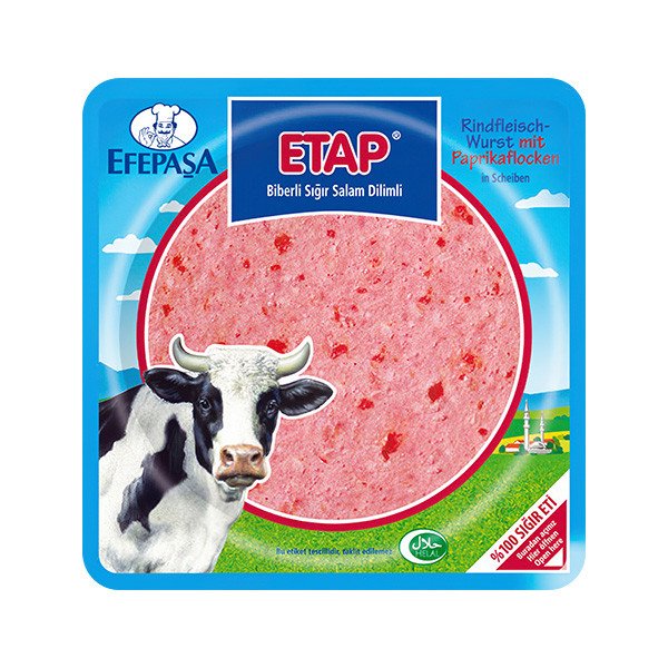 Efepasa Etap - Sliced Beef Salami (Hot) 16x150g