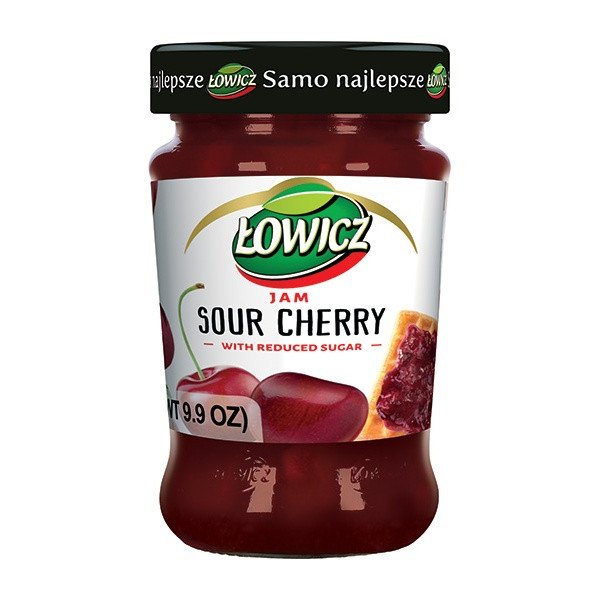 Lowicz Cherry Jam 8x280g