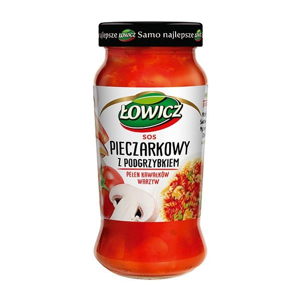 Lowicz Sauce Mushroom with Bay Bolete (Full Of Vegetable) 6x500g