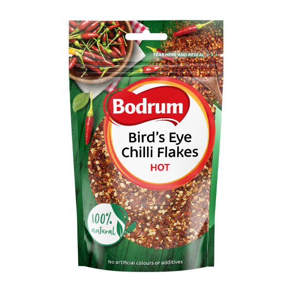 7Bodrum Spice Bird's Eye Chilli Flakes Hot 8x100g