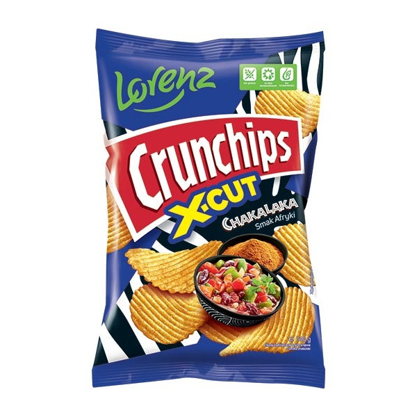 Crunchips X-Cut Chakalaka 10x140g