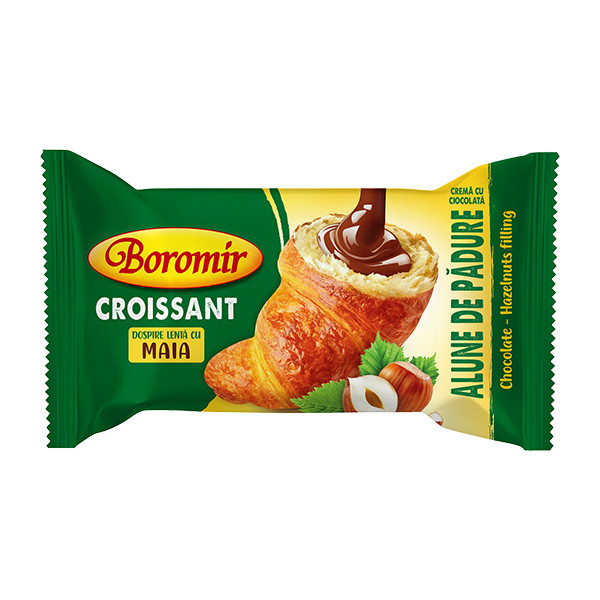 Boromir Croissant  with Hazelnuts  Chocolate Cream 30x60g
