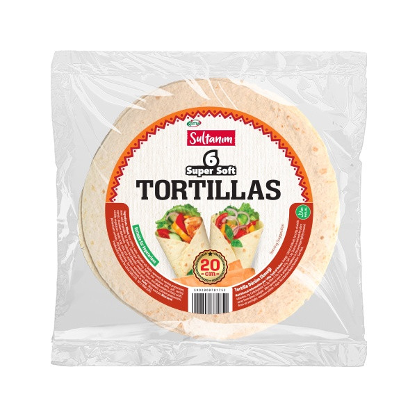 Sultanim Wheat Tortilla (6x20cm) 14x240g