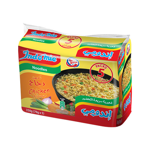 Indomie Noodles Chicken 5pck 8x350g