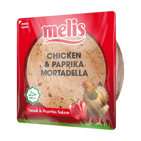 Melis Sliced Chicken Mortadella with Paprika 12x200g