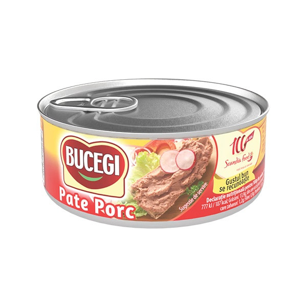 Bucegi Pate Pork 6x120g