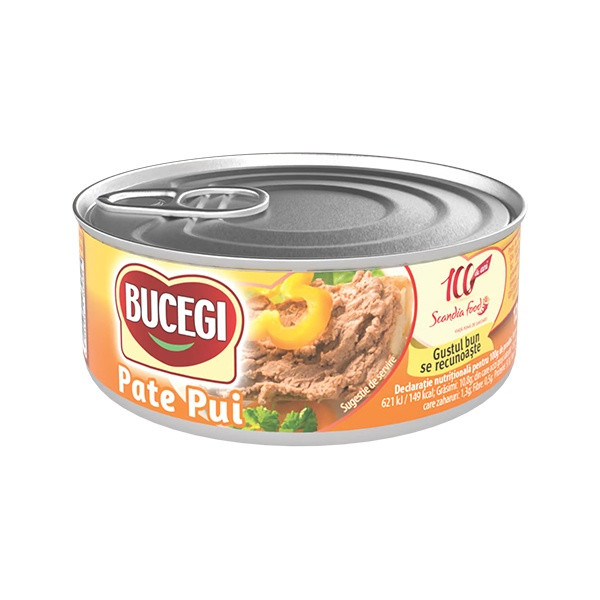 Bucegi Pate Chicken (Pui) 6x120g