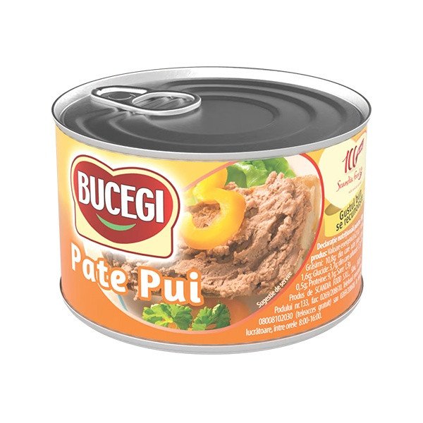 Bucegi Pate Chicken (Pui) 6x200g