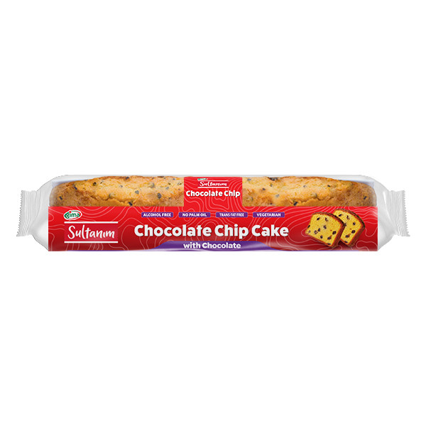 Sultanim Chocalte Chips Long Cake 5x550g