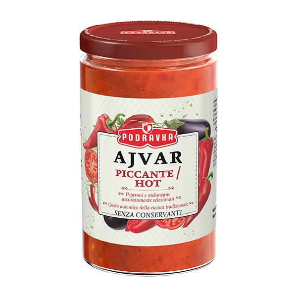 Podravka Ajvar Hot (Halal) 6x690g