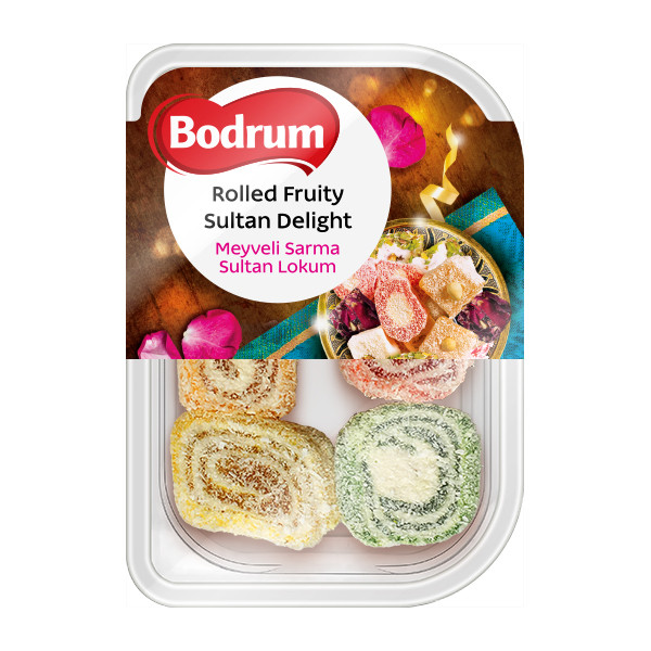 Bodrum Rolled Fruity Sultan Delight 6x200g